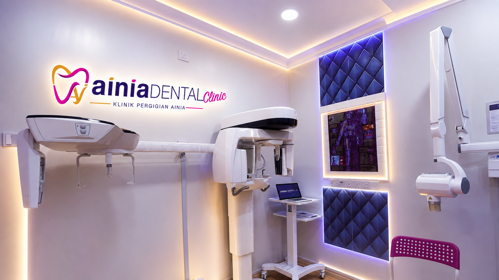 Happy patients at Ainia Dental
